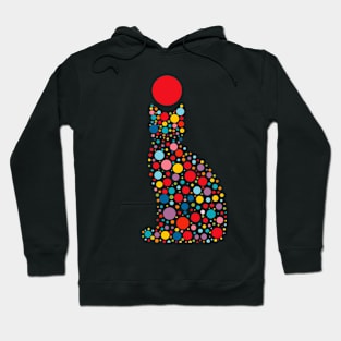 Cat Happy International Dot Day 2024 Polka Dot Men Women Kid Hoodie